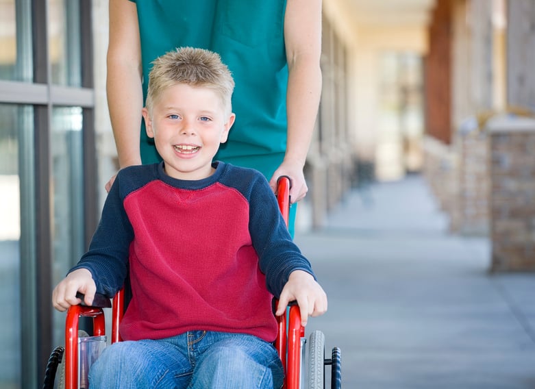 Child in Wheelchair